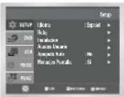 SAMSUNG DVDV70 - Ajustar la lengua del menú - 3