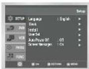SAMSUNG DVDV70 - Setting the Menu Language - 2