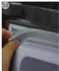 SAMSUNG RT62K7115BS - За отстранување на заптивката - 2