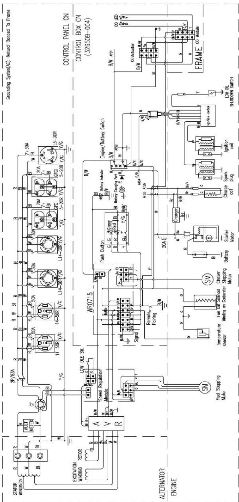 WESTINGHOUSE WGen20000c - SCHEMATICS - 1