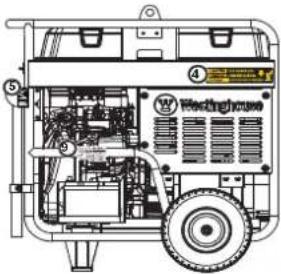 WESTINGHOUSE WGen20000c - ÉTIQUETTE D'ACTION - 3