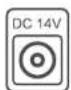 SAMSUNG S27F354FHC - 背面 - 9