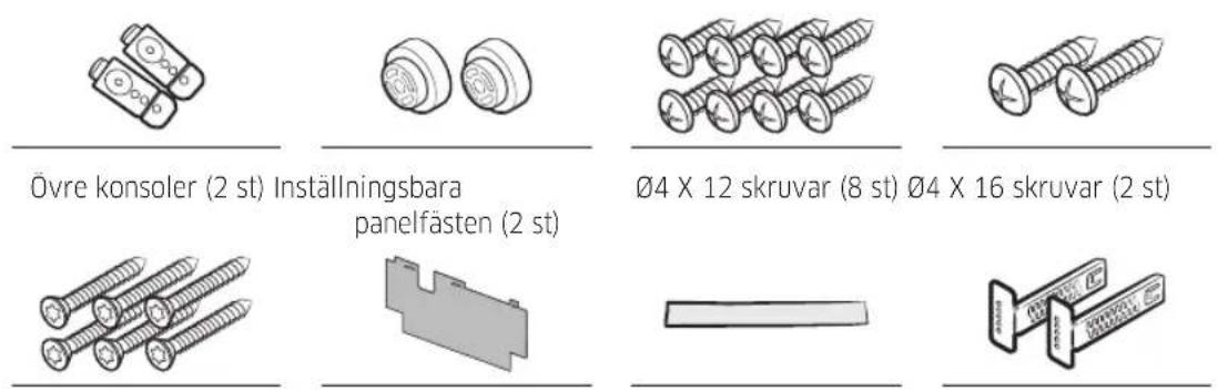 SAMSUNG DW60BB890UAPET - Installationspaket (medföljer) - 1