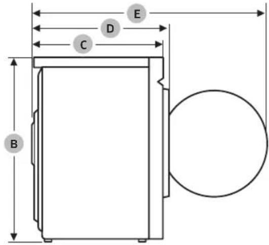 SAMSUNG WW11BB945DGM - Fiche de caractéristiques techniques - 2