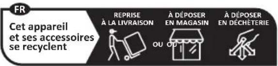 SAMSUNG WW11BB945DGM - Mise au rebut de l'appareil en France - 2