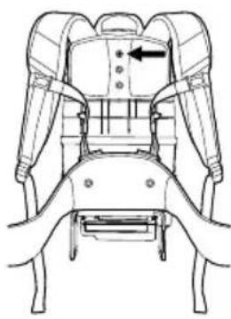 HOOVER HVRPWR CH93619 - Ergonomía del arnés y ajuste de la altura - 3
