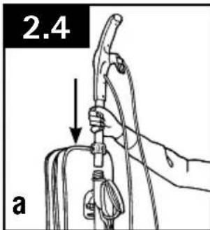 HOOVER TaskVac CH53000 - attaCH uPPeR Handle - 1