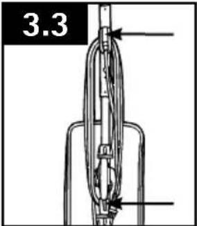 HOOVER TaskVac CH53000 - PÉDALE ON/OFF (MARCHE/ARRÊT) - 1