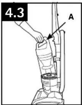 HOOVER TaskVac CH53010 - Como vaciarlo - 1