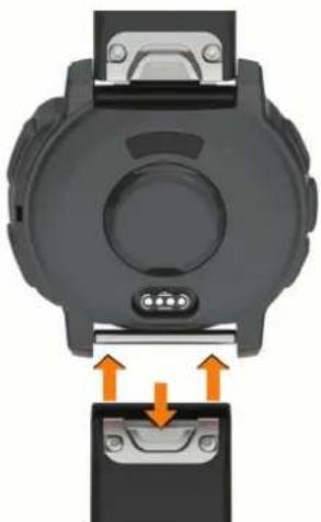 GARMIN Instinct 2X Solar - Remplacement d'un bracelet à barrette ressort - 2