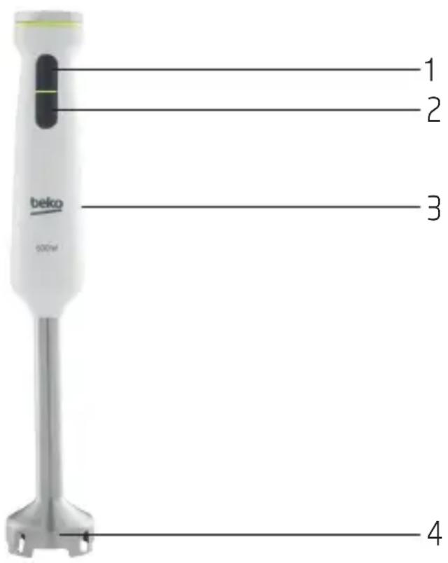 BEKO HBS6600W - Vue d'ensemble - 1