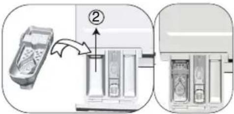 BEKO BAW 389 EU - Utilisation de lessive liquide Si le produit contient un réservoir pour lessive liquide: - 1