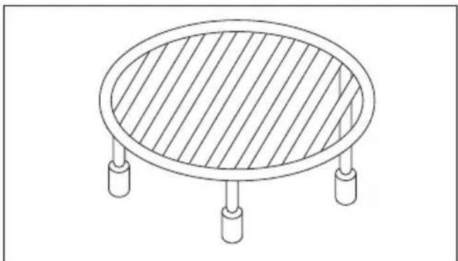 BEKO MGC20100B - Držák s válečky - 2