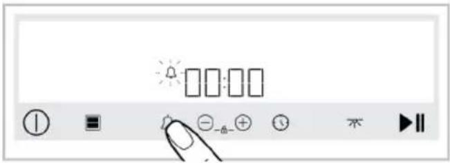 BEKO BBVM17400BDS - Einstellung des Alarms - 2