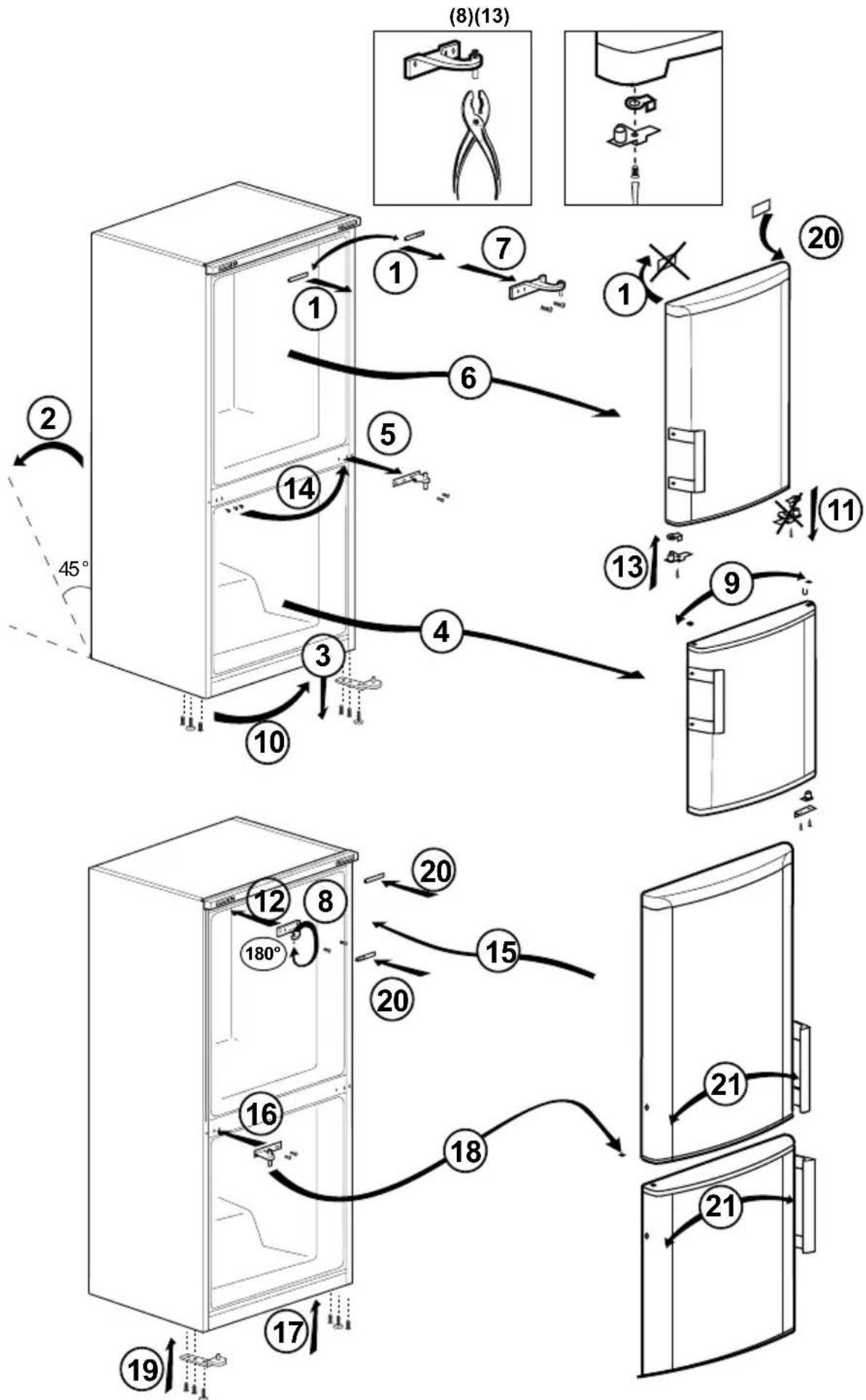 BEKO RCHE365K30XBN - Door Open Warning (This feature is optional) - 1