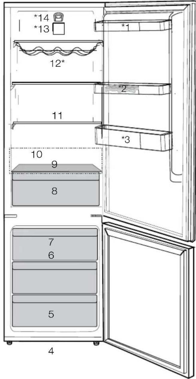 BEKO RCHE365K30XBN - Your refrigerator - 1