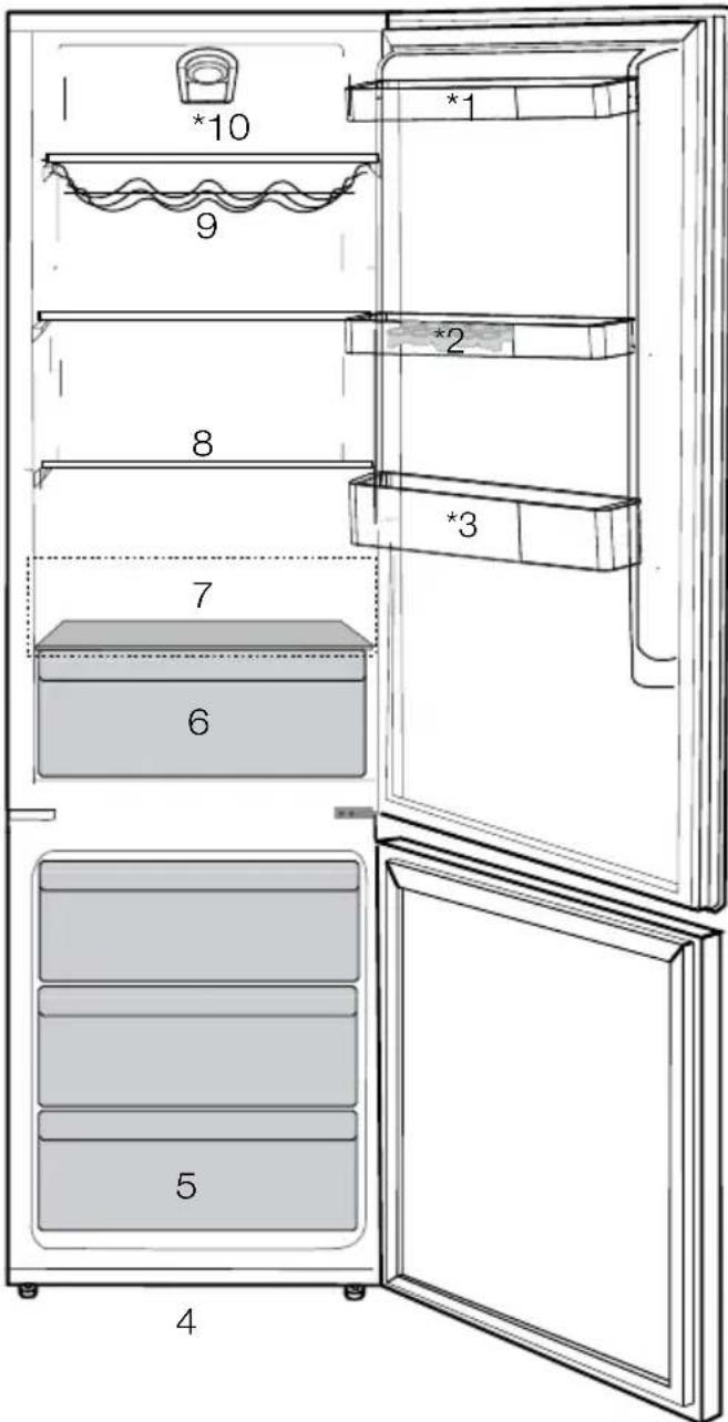 BEKO RCHE365K30XBN - 1Votreréfrigérateur - 1