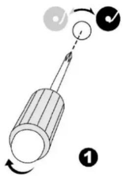 Soundmaster PL895 - Alignement de la position d'arrêt du bras de lecture - 1