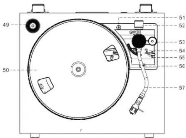 Soundmaster PL895 - DRAAITAFEL - 1