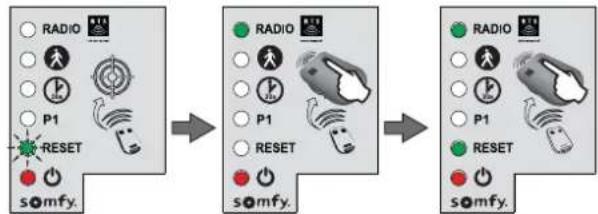 SOMFY Connectivity Kit - Dans quels cas effacer les réglages? - 1