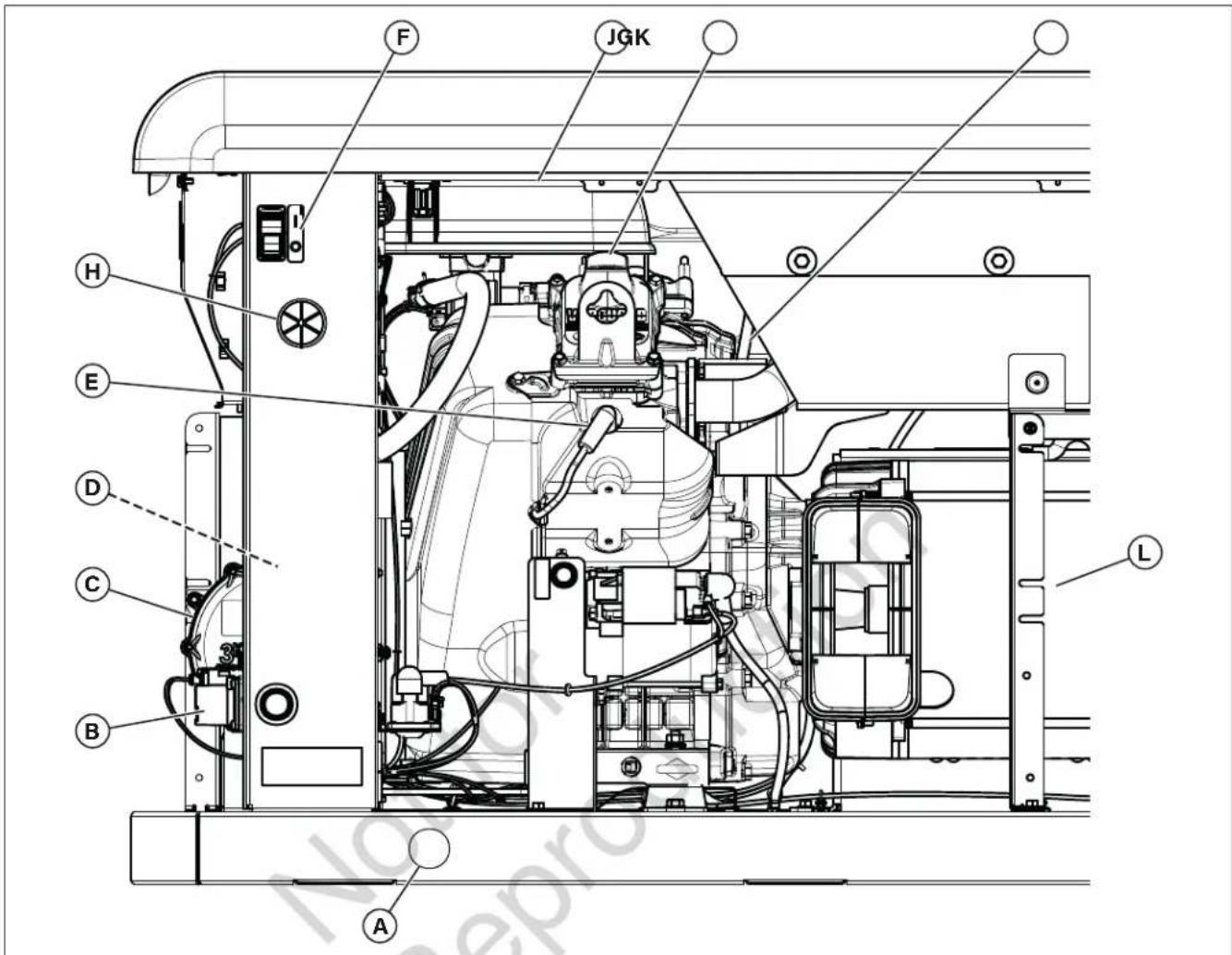 BRIGGS & STRATTON Power Protect 20kW - Vue Arrière - 1
