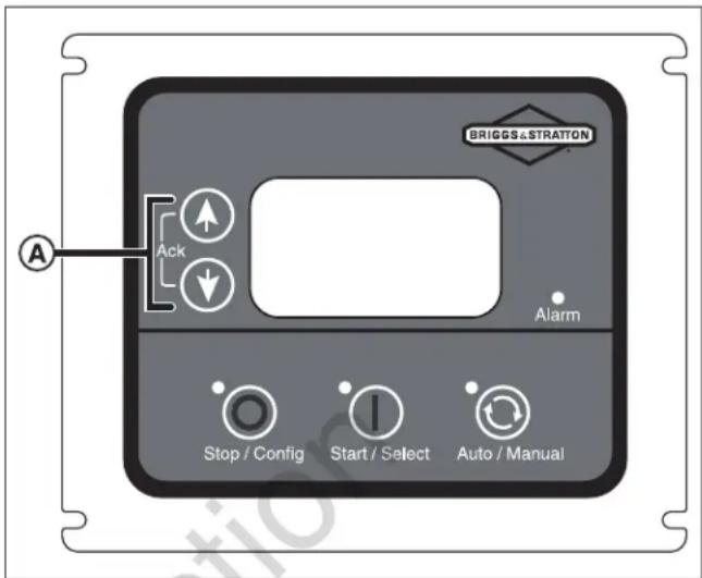 BRIGGS & STRATTON Power Protect 17kW - Acknowledging and Resetting the Alarms (Service Code Detection System) - 1