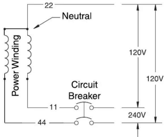 BRIGGS & STRATTON Power Protect 12kW - Raccords CA du système - 1