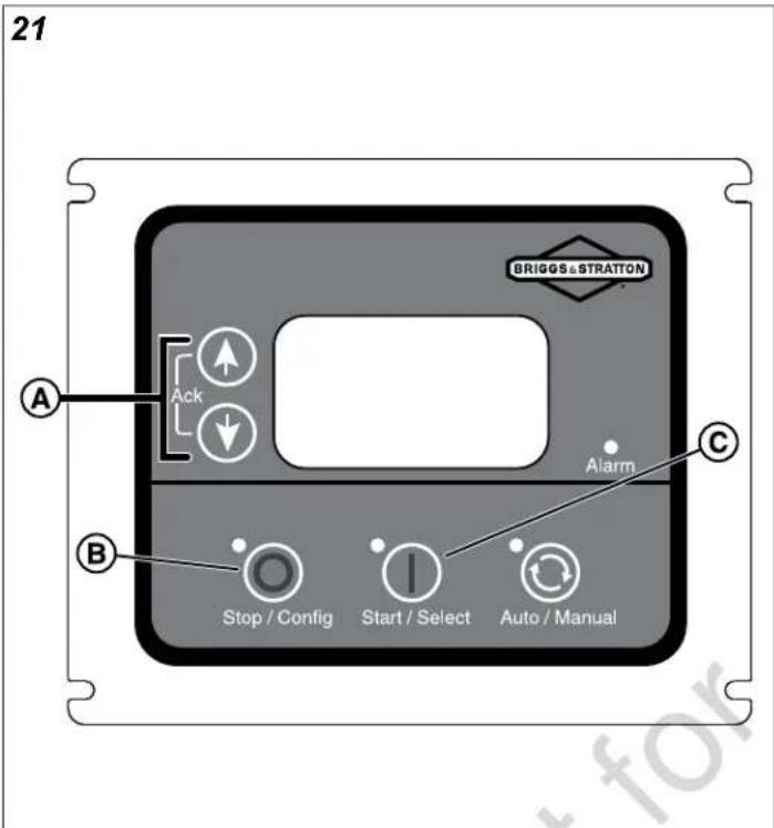 BRIGGS & STRATTON Power Protect 12kW - Régler la minuterie de cycle d'exercice - 1