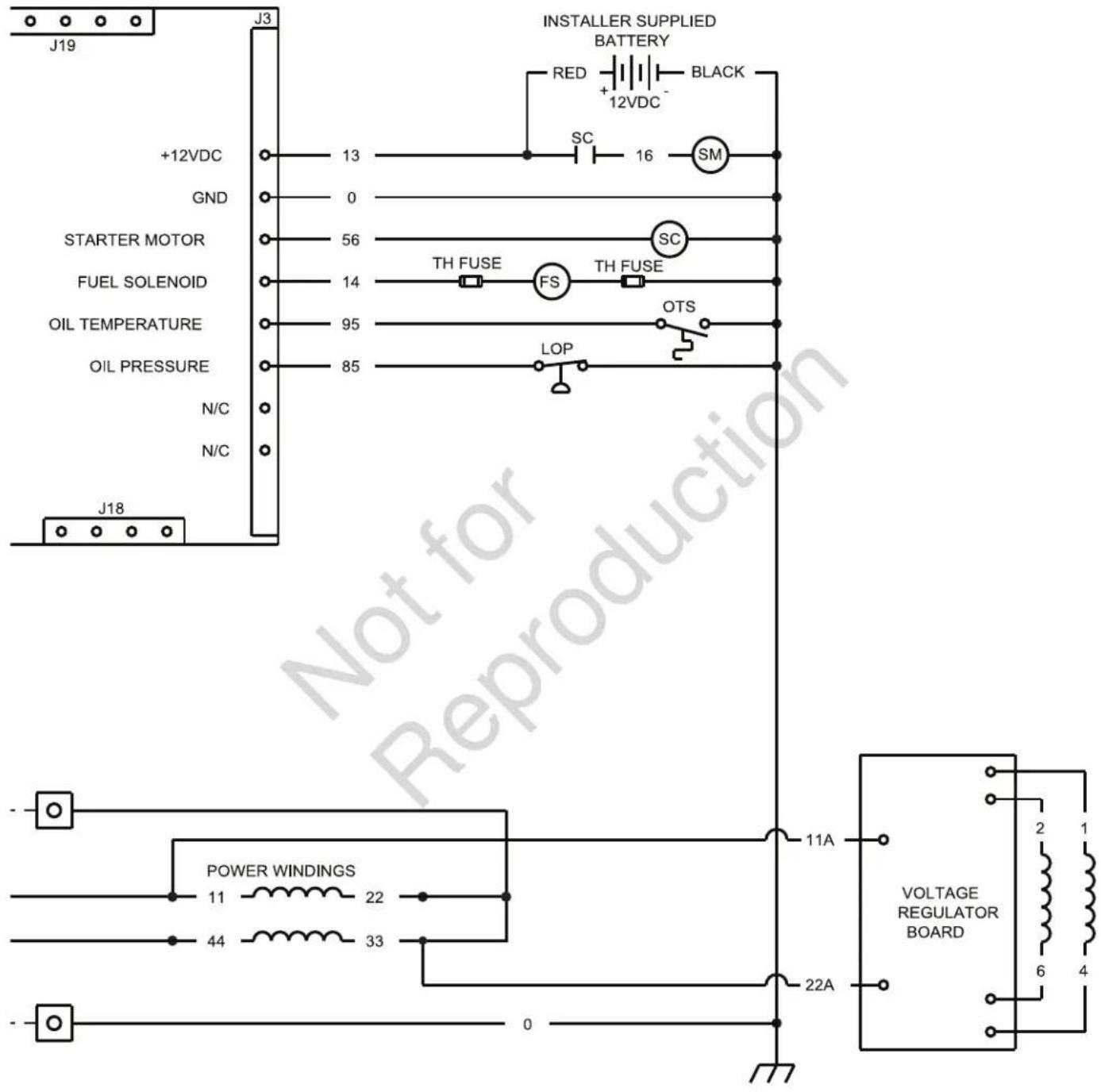 BRIGGS & STRATTON Power Protect 10kW - Diagramas esquemático/de cableado - 2