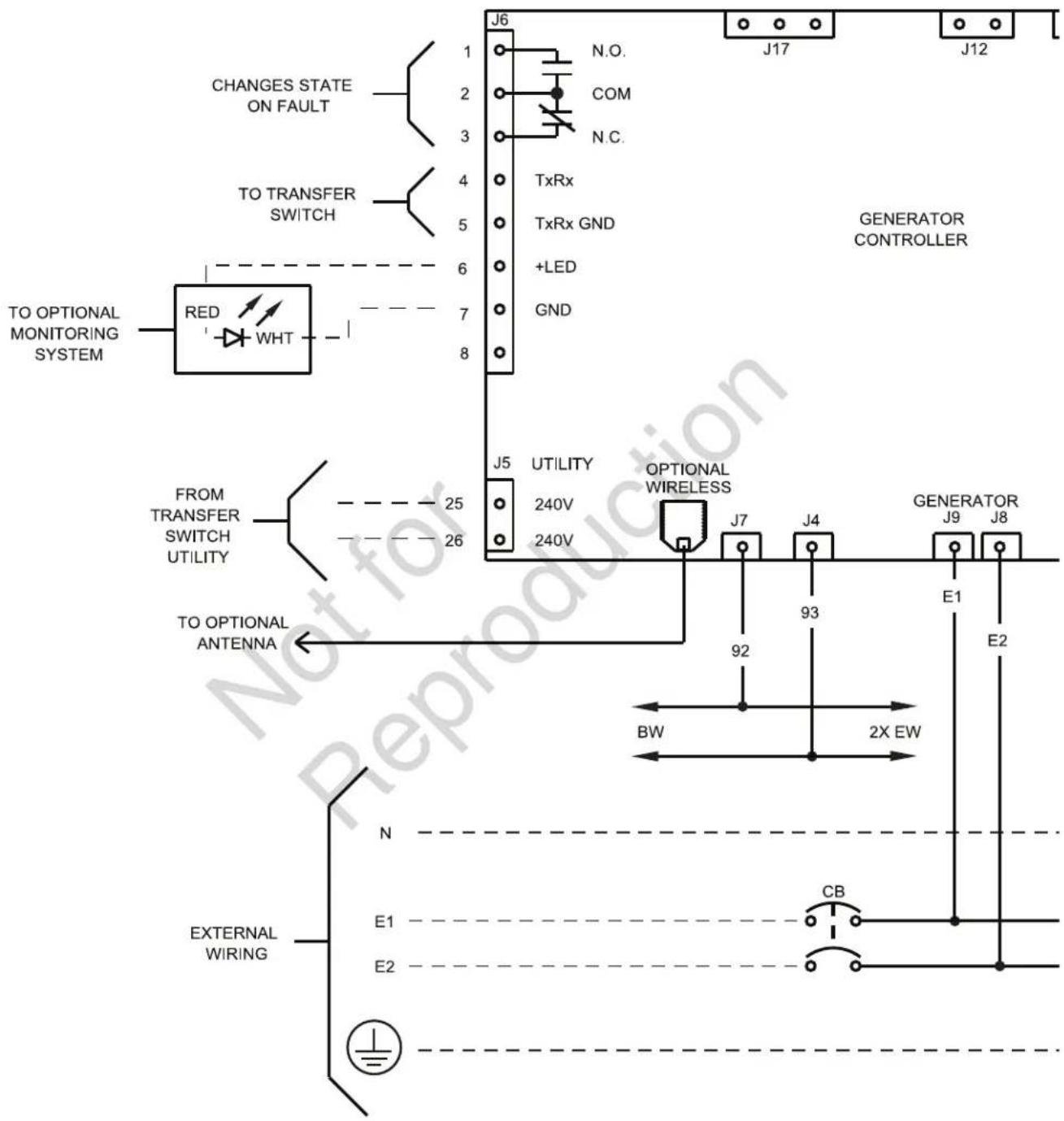 BRIGGS & STRATTON Power Protect 10kW - Schematic / Wiring Diagrams - 1