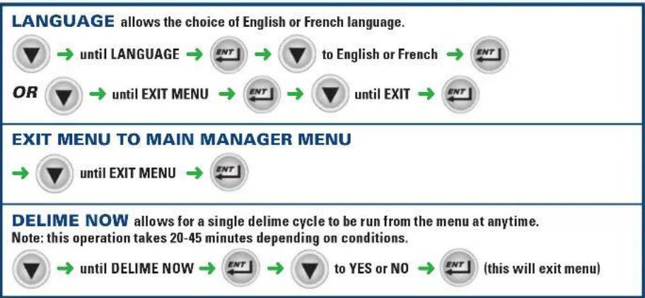 Hobart LXER6 - Manager Mode Programming Card - 8