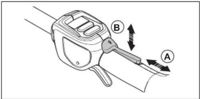 HUSQVARNA 525iLK - So prüfen Sie die Gashebelsperre - 3