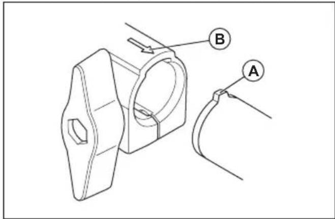 HUSQVARNA 525iLK - Pour monter le tube de transmission démontable - 2