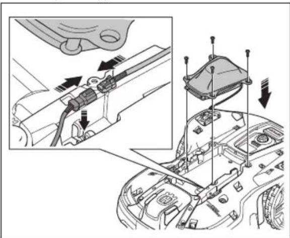 HUSQVARNA Automower EPOS Plugin Kit - Sådan installere EPOS-plug-in - 3
