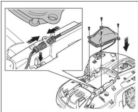 HUSQVARNA Automower EPOS Plugin Kit - To install the EPOS plug-in - 3