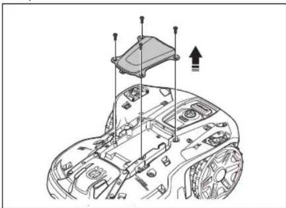 HUSQVARNA Automower EPOS Plugin Kit - To install the EPOS plug-in - 2