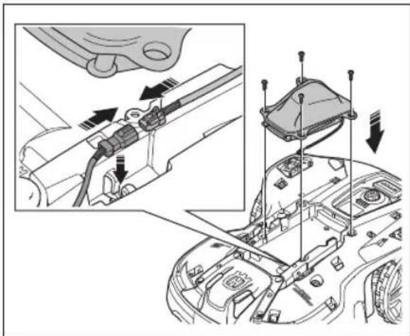 HUSQVARNA Automower EPOS Plugin Kit - Namestitev vtičnika EPOS - 2
