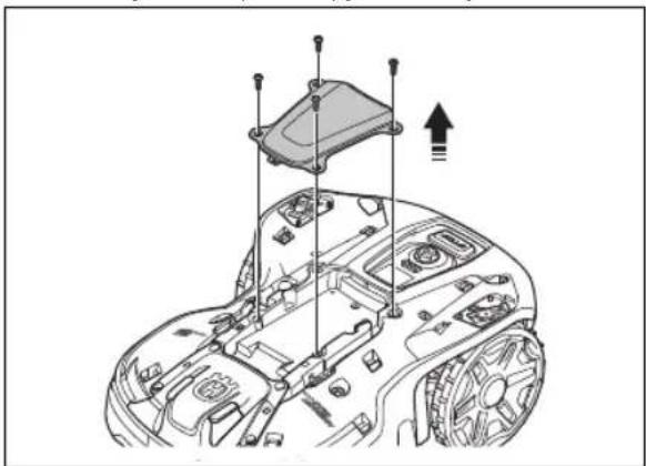 HUSQVARNA Automower EPOS Plugin Kit - EPOS-lisäosan asentaminen - 2