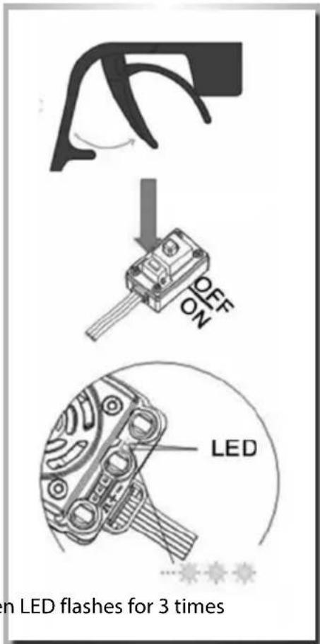 Carson Virus 4.1 4S Brushless - The end point of backward direction - 3
