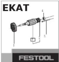 FESTOOL KAPEX KS 120 REB - Risk för personskador, elstötar - 2