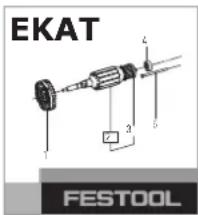 FESTOOL KAPEX KS 120 REB - Nebezpečí poranění elektrickým proudem - 2
