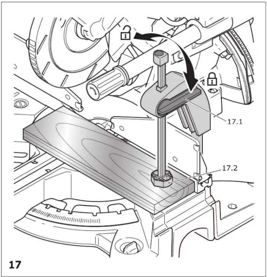 FESTOOL KAPEX KS 120 REB - Sikre maskinen (transportstilling) - 10