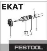 FESTOOL KAPEX KS 120 REB - Niebezpieczeństwo zranienia, porażenie prądem - 2