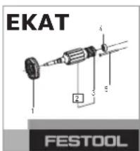 FESTOOL KAPEX KS 120 REB - Gevaar voor letsel, elektrische schokken - 2