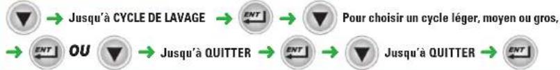 Hobart LXER1 - IL FAUT ENTRER EN MODIFICATIONS DES PARAMÉTRES POUR CHANGER TOUS LES CODES CI-DESSOUS - 2