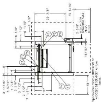 Hobart PW101 - el paso neto de la máquina: 324.0 - 3