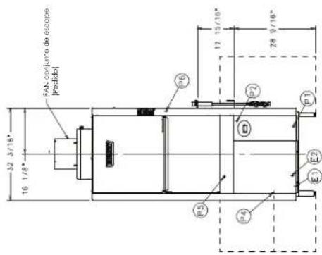 Hobart PW101 - el paso neto de la máquina: 324.0 - 4