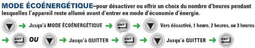 Hobart LXEC3 - RINÇAGE À L'EAU POTABLE—pour les appareils à l'eau froide seulement—active ou désactive l'option de rinçage à l'eau potable. - 3