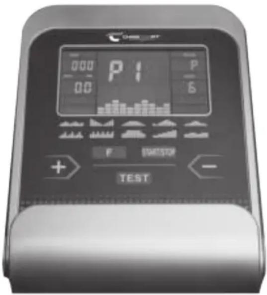 Christopeit AX 7000 - Guide d'utilisation de l'ordinateur - 1