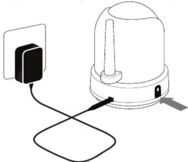 Luvion Prestige Touch 3 - INSTALLERING AV BABYENHETEN (KAMERA) - 4